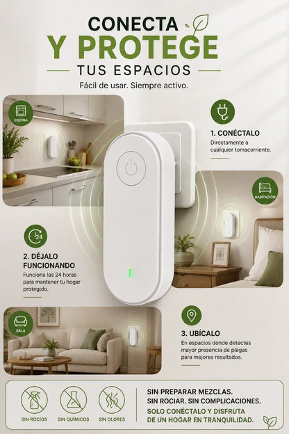 REPELENTE ULTRASÓNICO® + ENVÍO GRATIS