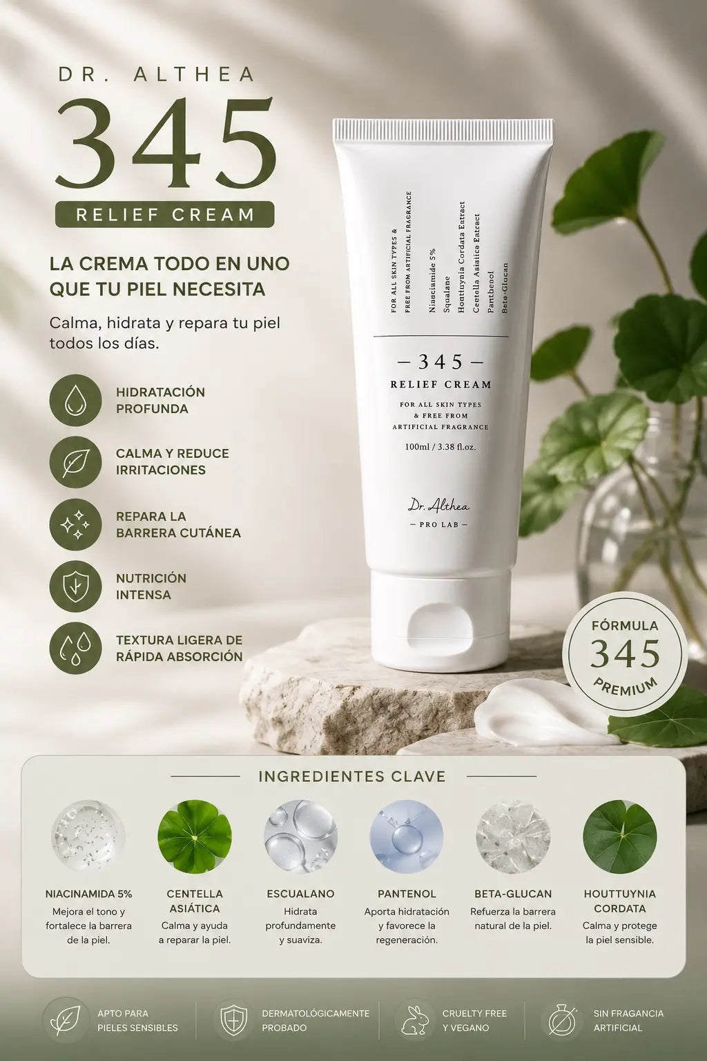 CREMA 345 Dr. ALTHEA + ENVÍO GRATIS ®